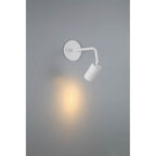 Access Lighting 72010LEDDLP-MWH Matte White 1 Light Led Wall Or Ceiling Spotlight Image 2