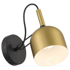 Access Lighting 72018LEDD-AWB Antique Brushed Brass,Black Ponti Led Reading Light Image 7