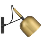 Access Lighting 72018LEDD-AWB Antique Brushed Brass,Black Ponti Led Reading Light Image 5
