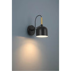 Access Lighting 72018LEDD-BWA Black,Antique Brushed Brass Ponti Led Reading Light Image 3