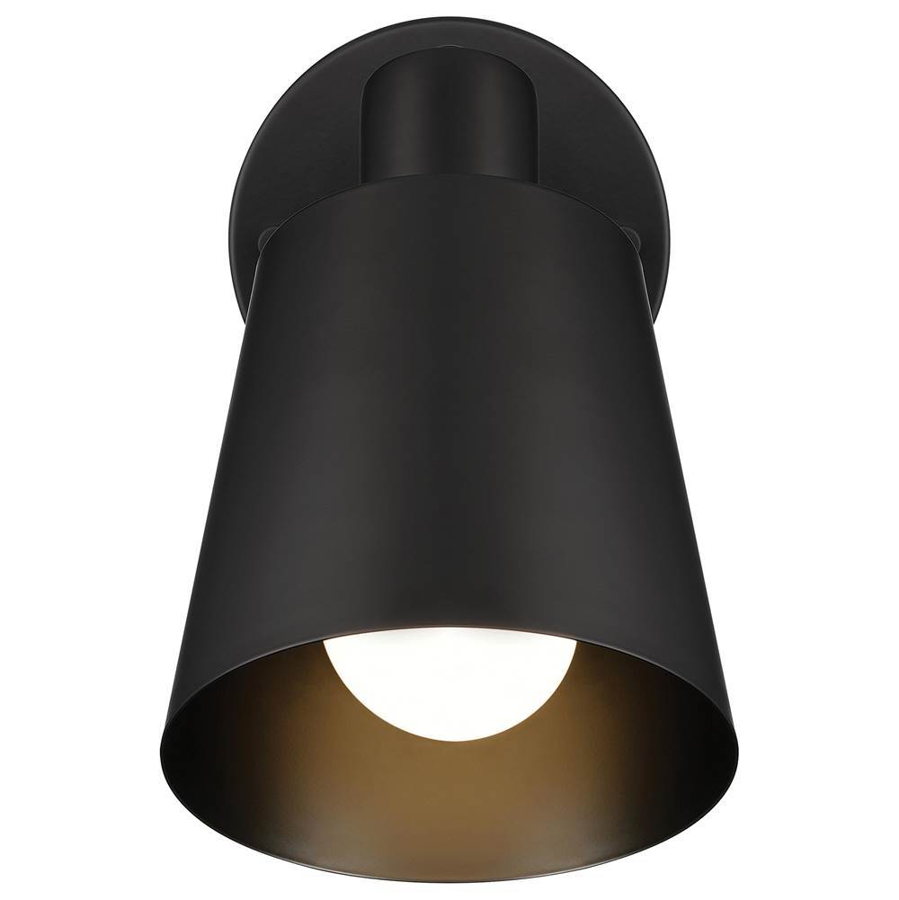 Access Lighting 72020-BWA Black,Antique Brushed Brass 1 Light Adjustable Wall Sconce Image 6