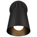 Access Lighting 72020-BWA Black,Antique Brushed Brass 1 Light Adjustable Wall Sconce Image 6
