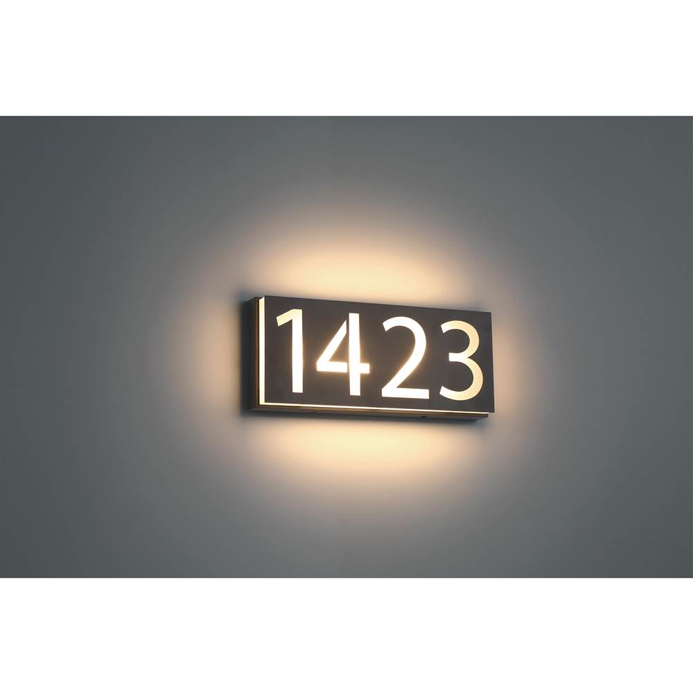 Access Lighting SB-20022LEDDMG-BL/ACR Black Outdoor Led Address Light Image 3