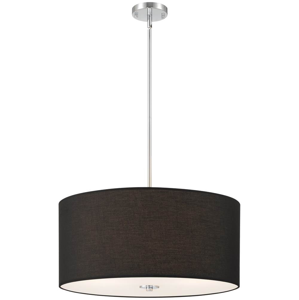 Access Lighting SB-800085-CH/BLK Chrome 2 Light Pendant Image 1