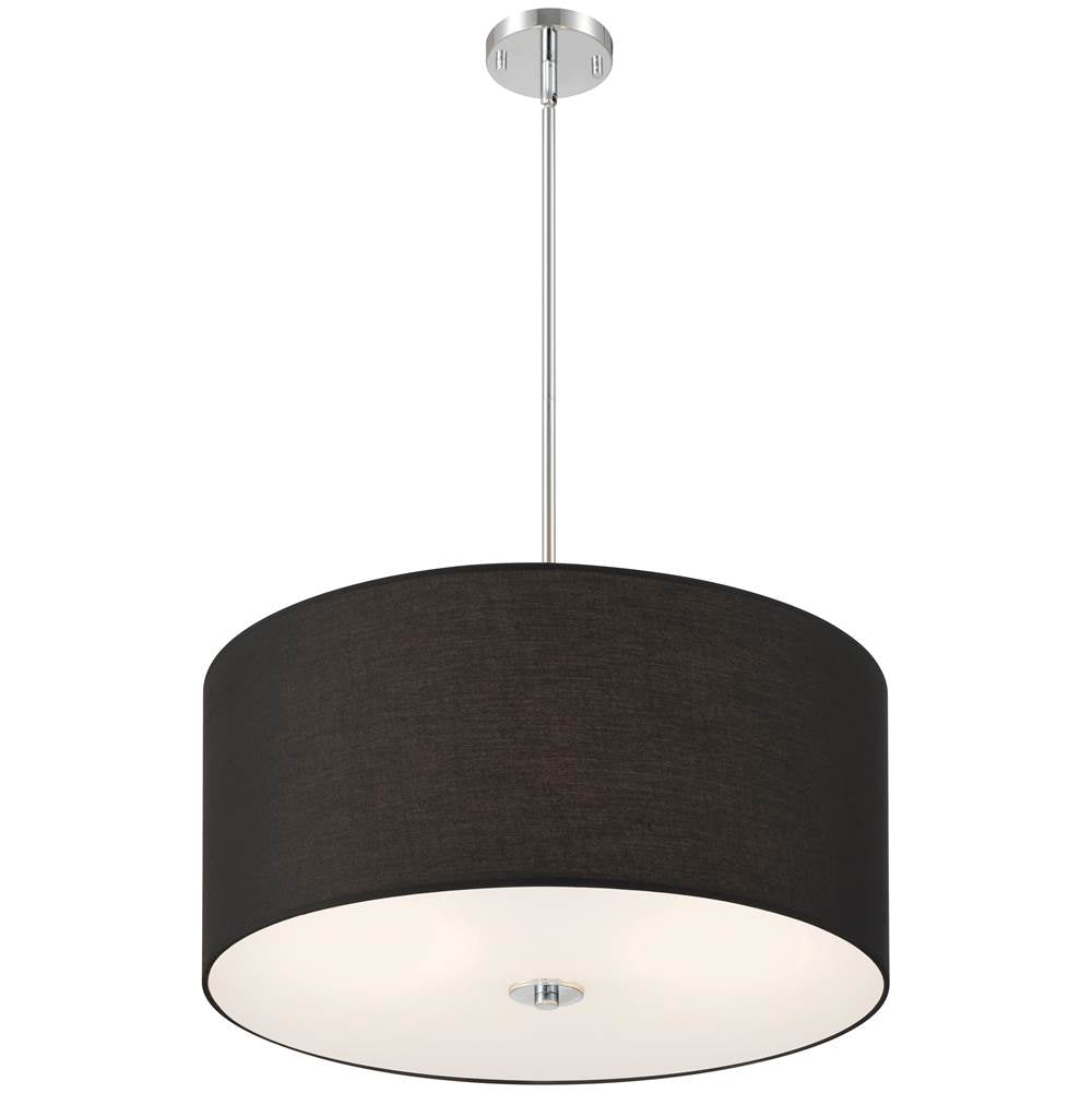 Access Lighting SB-800085-CH/BLK Chrome 2 Light Pendant Image 6
