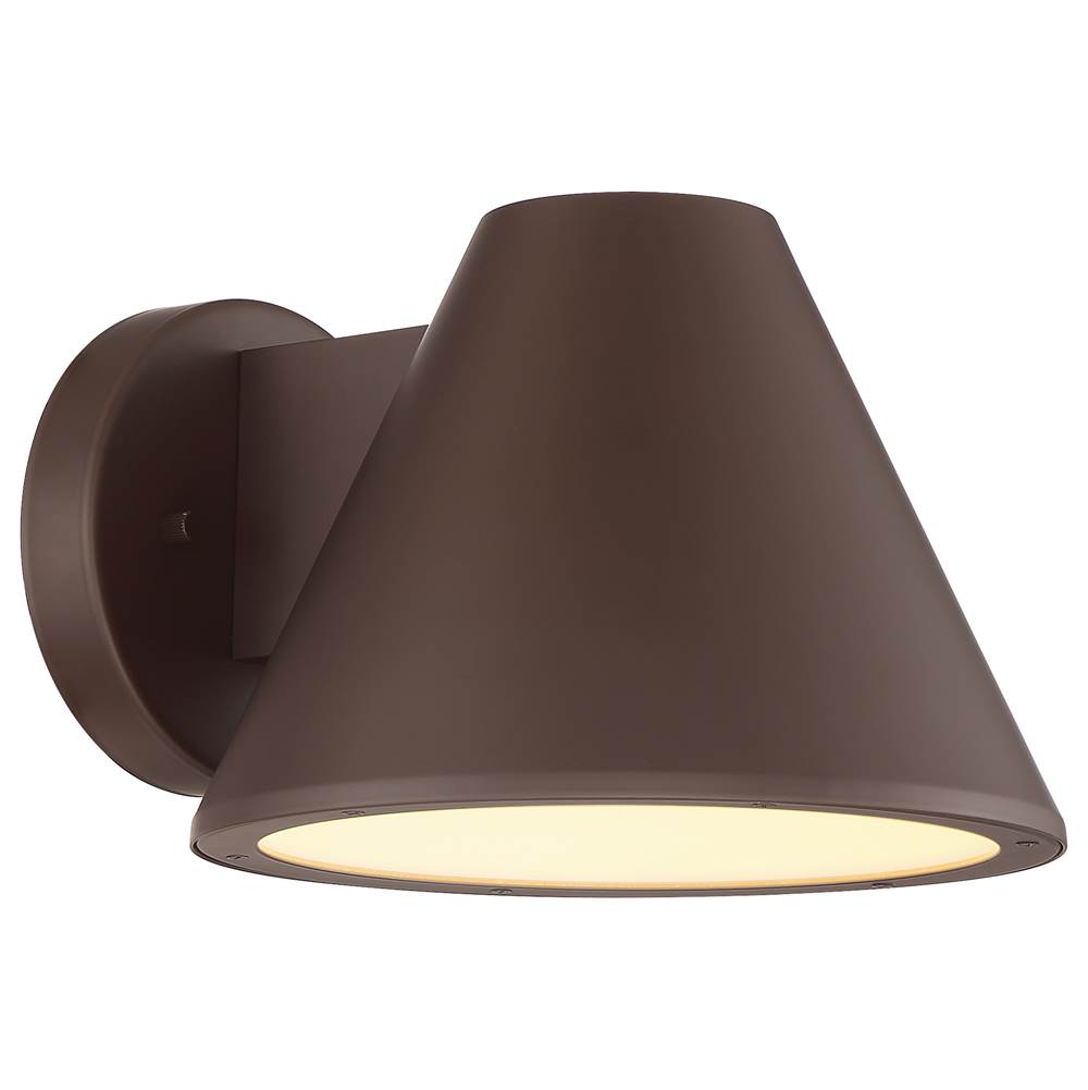 Access Lighting TL-20365LEDDMG-BRZ/FST Bronze Outdoor Led Turtle Friendly Wall Mount Image 1