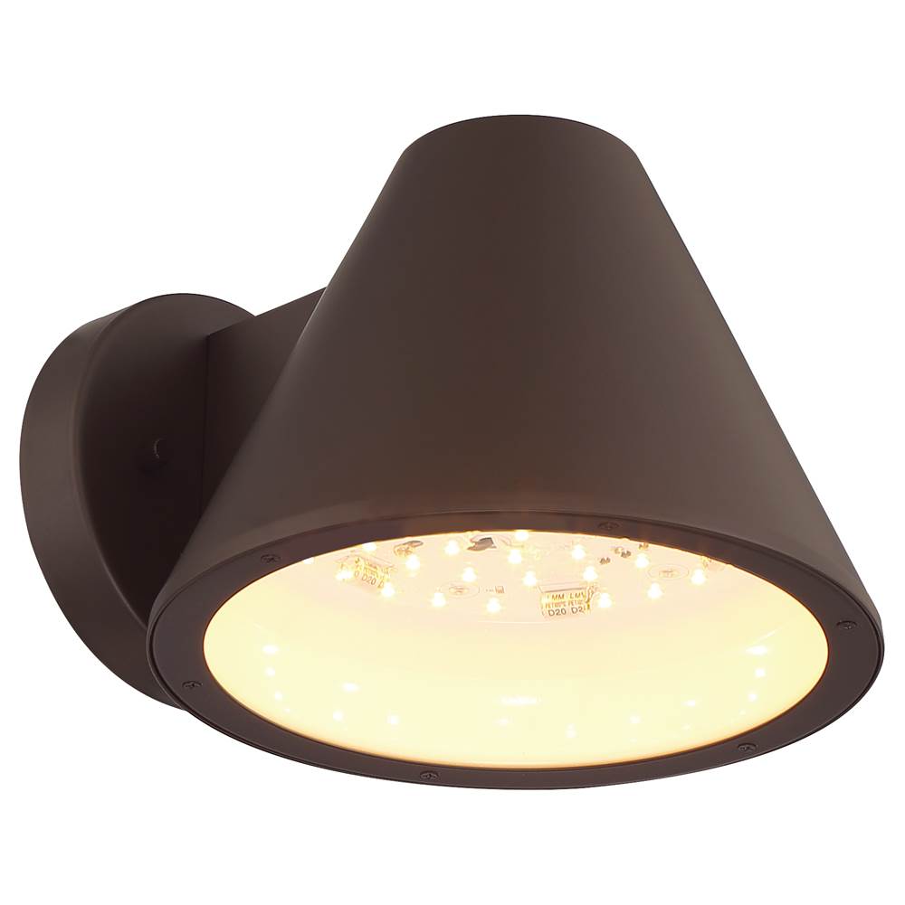 Access Lighting TL-20365LEDDMG-BRZ/FST Bronze Outdoor Led Turtle Friendly Wall Mount Image 4