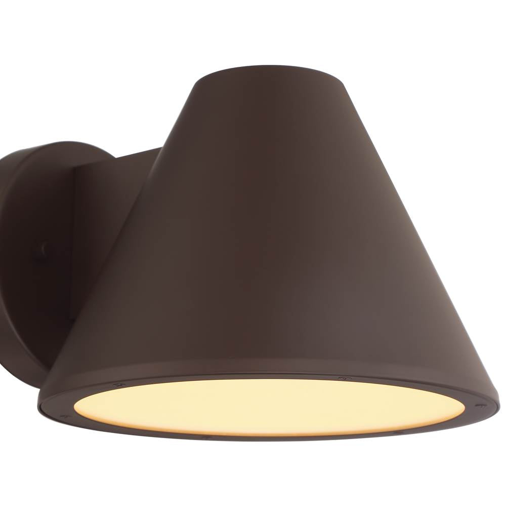 Access Lighting TL-20365LEDDMG-BRZ/FST Bronze Outdoor Led Turtle Friendly Wall Mount Image 3