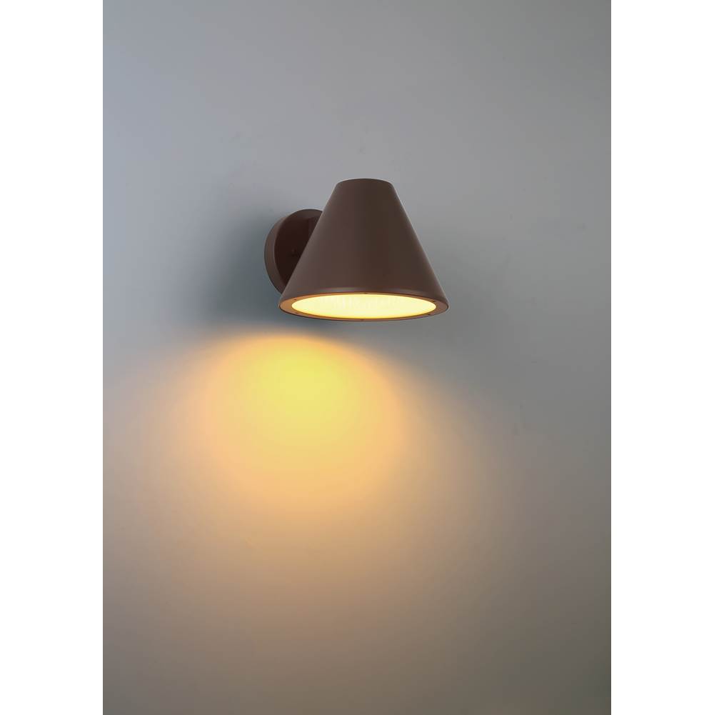 Access Lighting TL-20365LEDDMG-BRZ/FST Bronze Outdoor Led Turtle Friendly Wall Mount Image 2