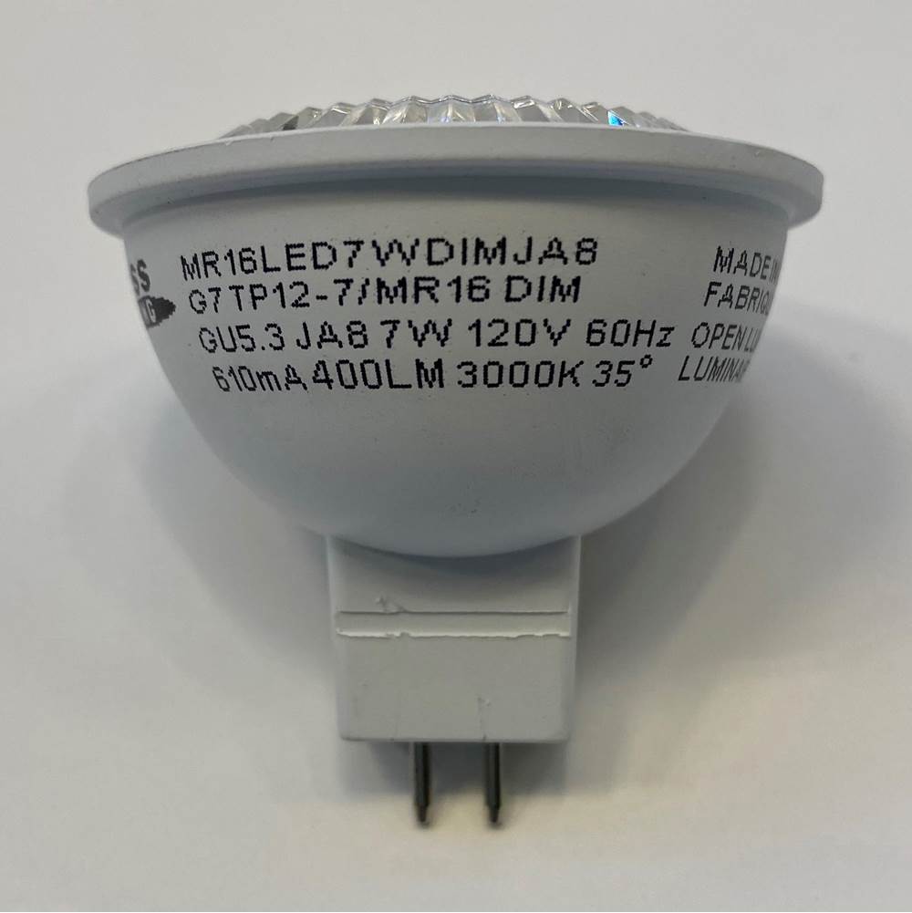 Access Lighting TP-MR16LED7WDIMJA8  7 Watt Gu10 Mr16 Image 1