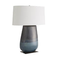 Arteriors Home 17367-943  Gunmetal And Teal Reactive Ceramic/bronze Image 1