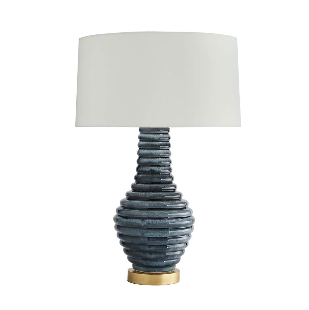 Arteriors Home 17497-659  Amalfi Porcelain/gold Leafed Wood Image 1