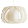 Arteriors Home 41005  1 Light/beige Cotton/antique Brass Image 1
