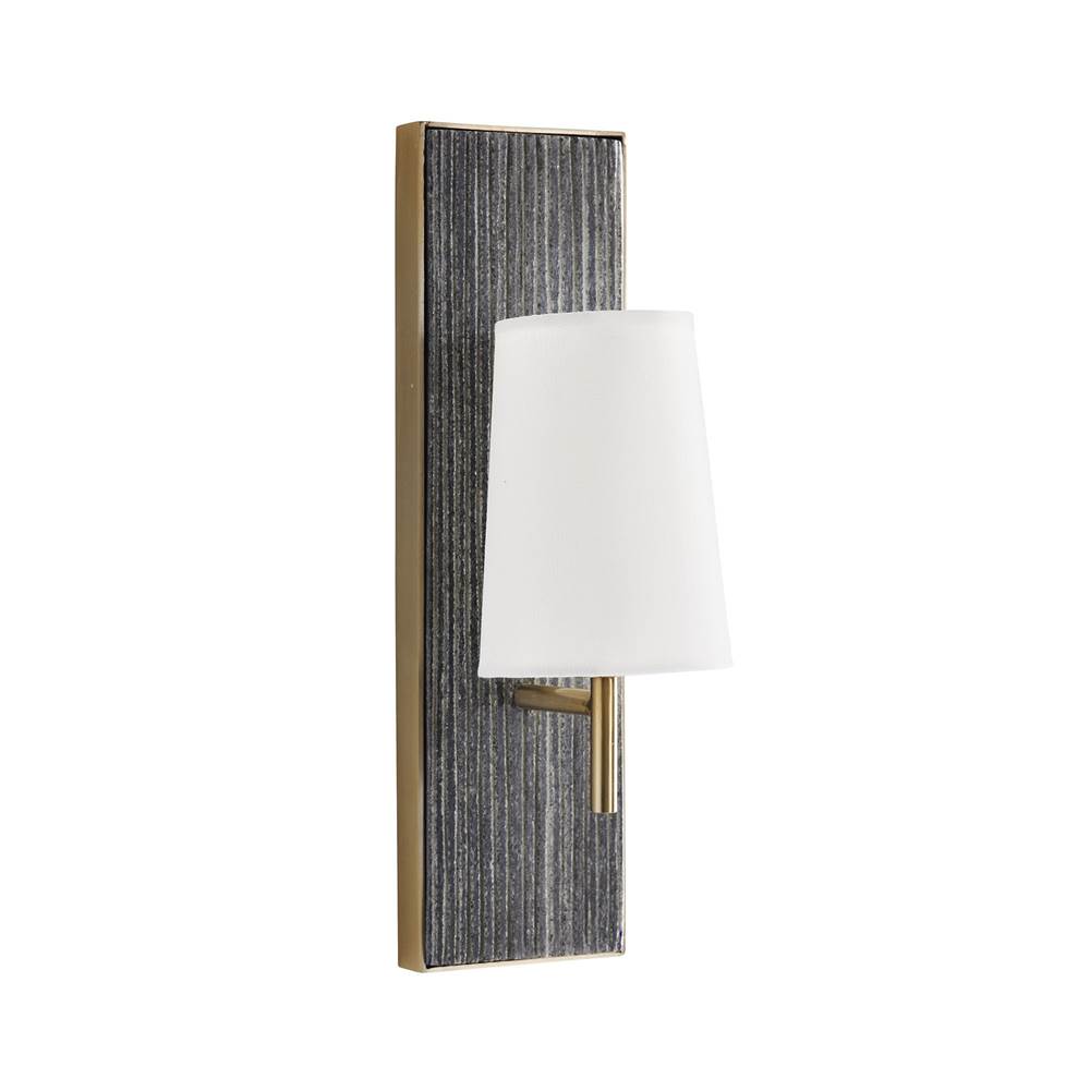Arteriors Home 42042-457  1 Light/black Chiseled Marble/antique Brass Image 4