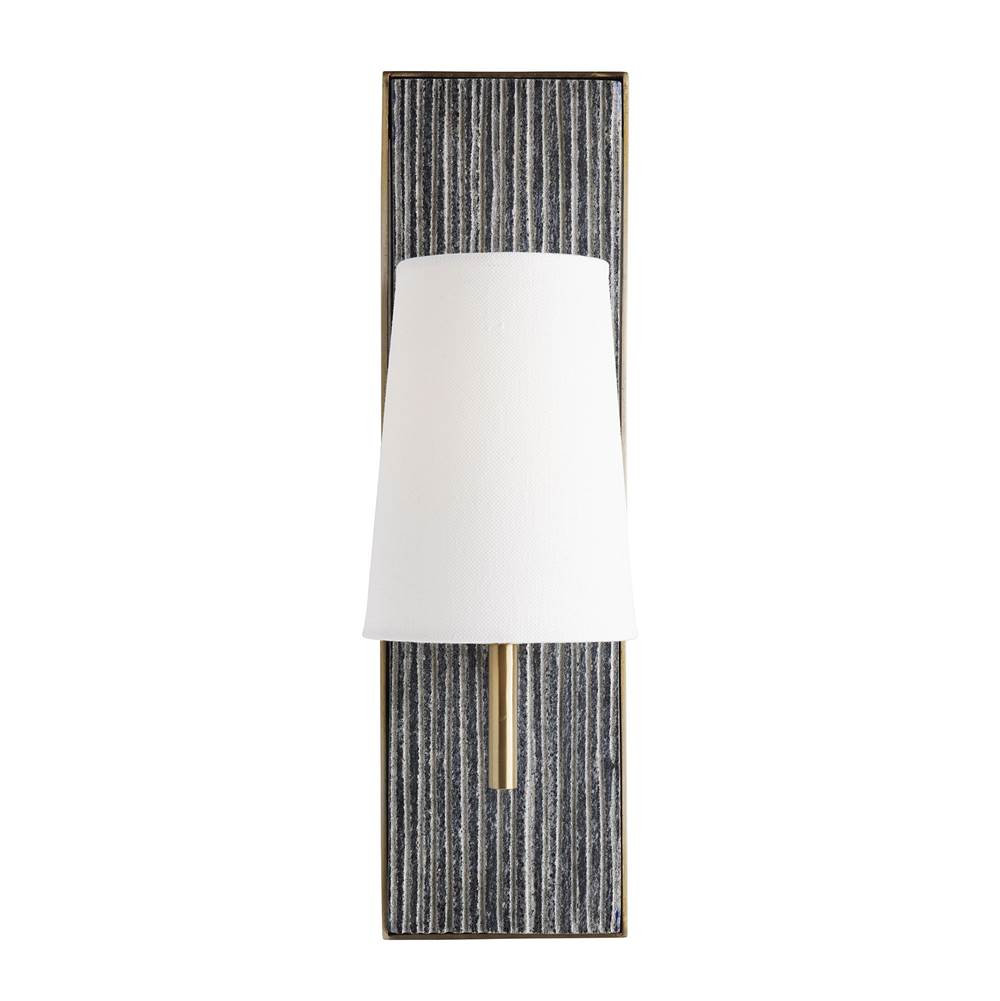 Arteriors Home 42042-457  1 Light/black Chiseled Marble/antique Brass Image 1