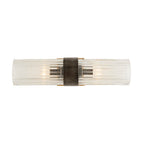 Arteriors Home 44753 Natural Iron 2 Light/natural Iron/ribbed Clear Seedy Glass/antique Brass Image 5