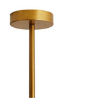 Arteriors Home 45110 White 8 Light/white Wood/antque Brass Image 2