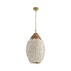 Arteriors Home 45205  Natural/matte White/antique Brass Image 4