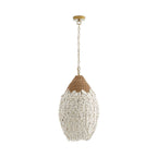 Arteriors Home 45205  Natural/matte White/antique Brass Image 1