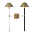 Arteriors Home 49054  Antique Brass/bronze/matte White Interior Image 1