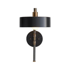 Arteriors Home  1 Light/bronze/heritage Brass/gray Leather/black Marble