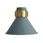 Arteriors Home 49201  1 Light/cadet Blue/antique Brass Image 1