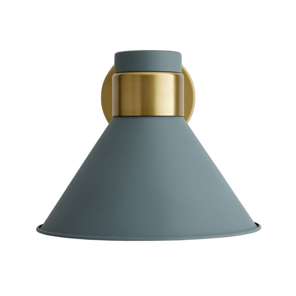 Arteriors Home 49201  1 Light/cadet Blue/antique Brass Image 1