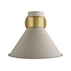 Arteriors Home 49204  1 Light/taupe/antique Brass Image 1