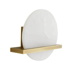 Arteriors Home 49240  1 Light/white Onyx/antique Brass Image 4