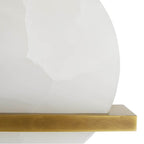 Arteriors Home 49240  1 Light/white Onyx/antique Brass Image 2