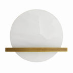 Arteriors Home 49240  1 Light/white Onyx/antique Brass Image 1