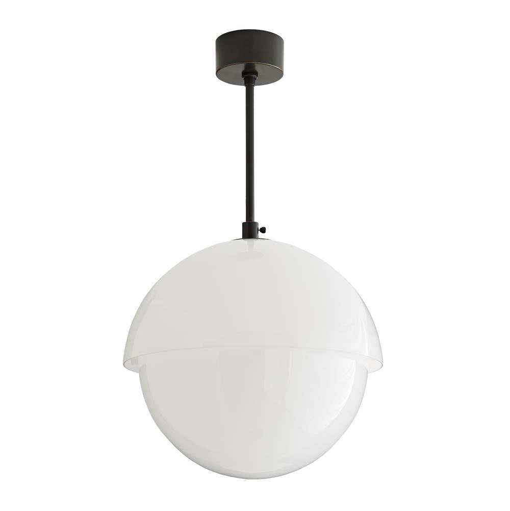 Arteriors Home 49254  3 Light/opal Glass/bronze Image 4