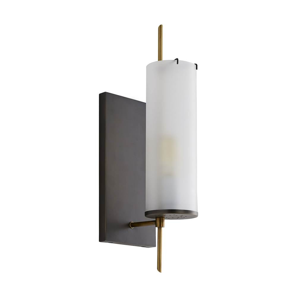Arteriors Home 49355  1 Light/frosted Glass/bronze/antique Brass Image 4