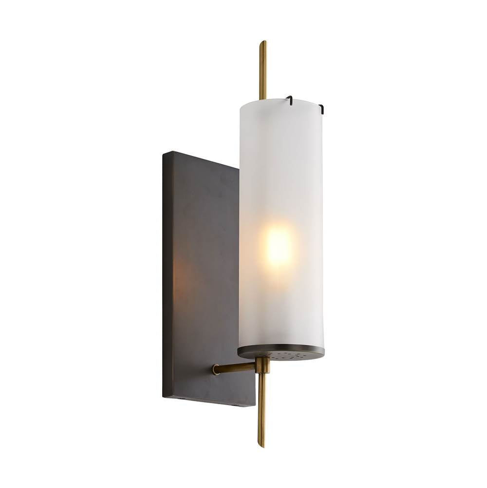 Arteriors Home 49355  1 Light/frosted Glass/bronze/antique Brass Image 3