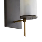 Arteriors Home 49355  1 Light/frosted Glass/bronze/antique Brass Image 2