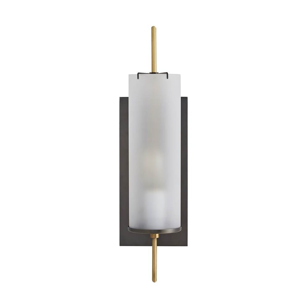 Arteriors Home 49355  1 Light/frosted Glass/bronze/antique Brass Image 1