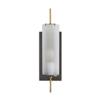 Arteriors Home 49355  1 Light/frosted Glass/bronze/antique Brass Image 1