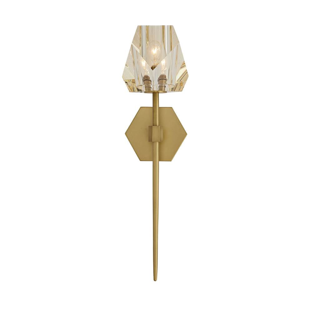 Arteriors Home  1 Light/champagne Crystal/antique Brass