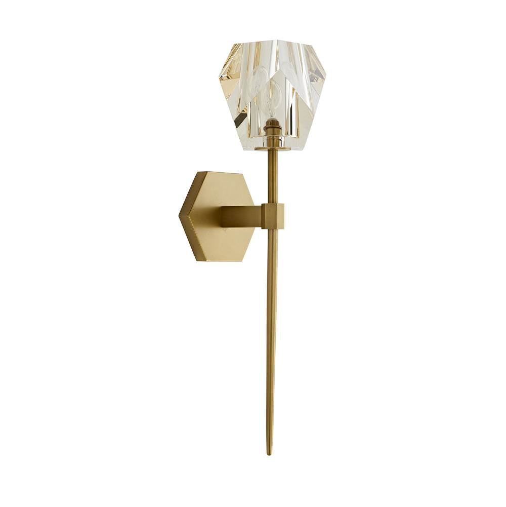 Arteriors Home 49370  1 Light/champagne Crystal/antique Brass Image 4
