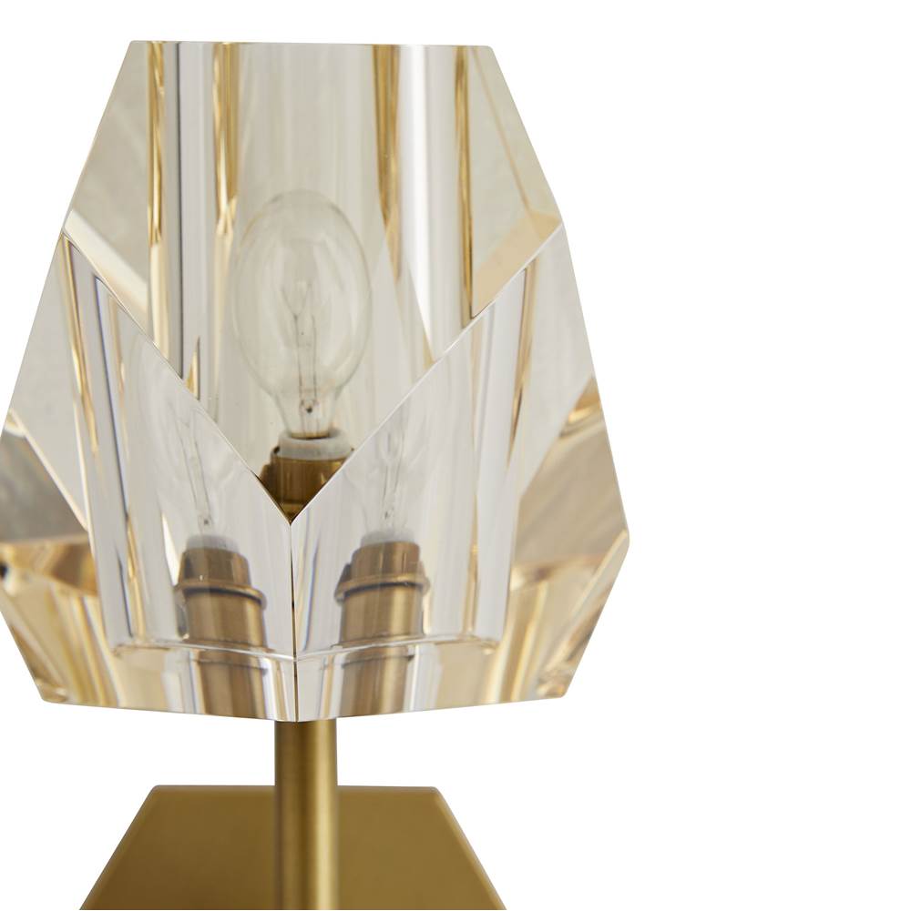 Arteriors Home 49370  1 Light/champagne Crystal/antique Brass Image 2