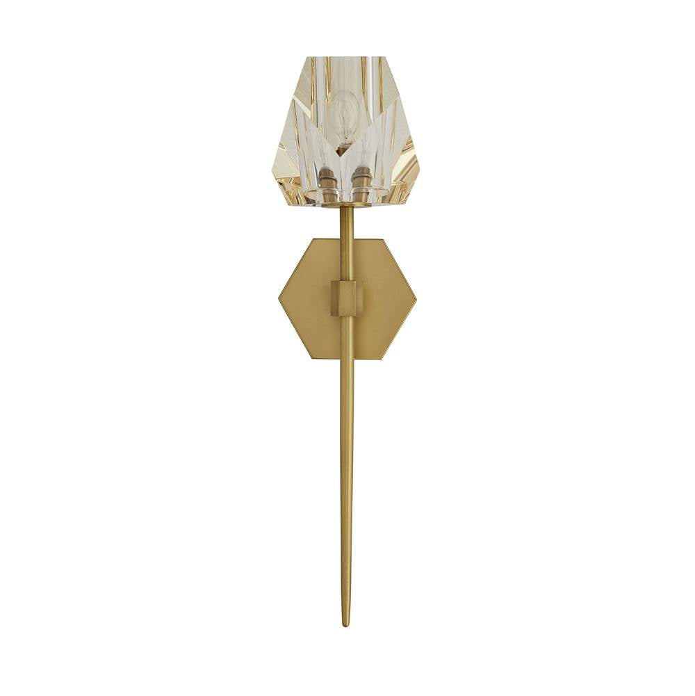 Arteriors Home 49370  1 Light/champagne Crystal/antique Brass Image 1