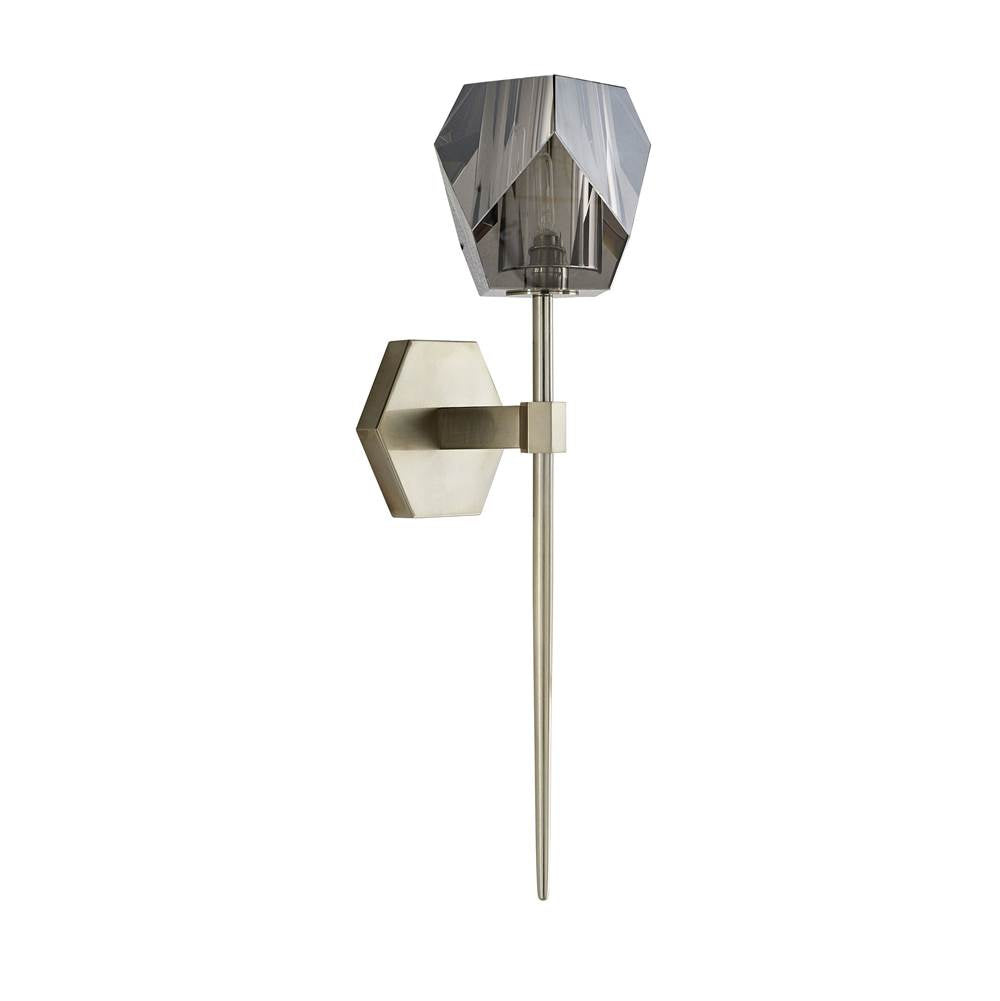Arteriors Home 49380  1 Light/smoke Crystal/pale Brass Image 4