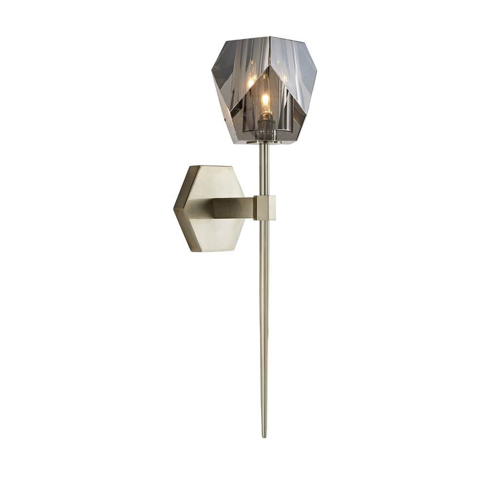 Arteriors Home 49380  1 Light/smoke Crystal/pale Brass Image 3