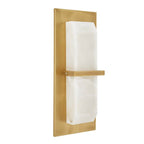 Arteriors Home 49525  2 Lights/antique Brass/white Alabaster Image 4