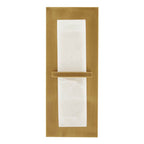 Arteriors Home 49525  2 Lights/antique Brass/white Alabaster Image 1