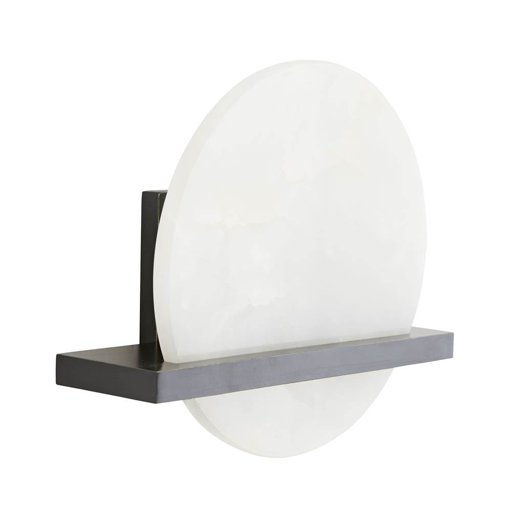 Arteriors Home 49673  1 Light/white Onyx/bronze Image 4