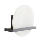 Arteriors Home 49673  1 Light/white Onyx/bronze Image 4