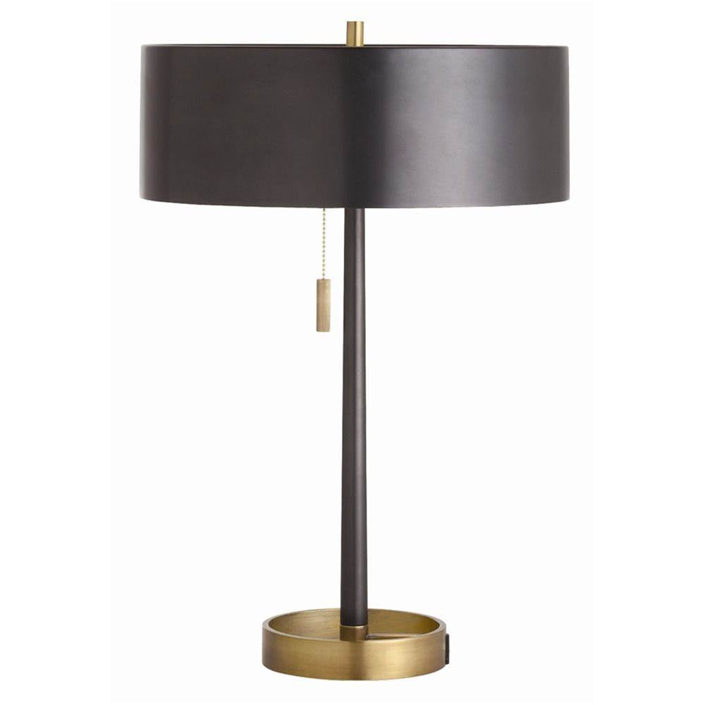 Arteriors Home 49675  Black Iron/vintage Brass Image 1