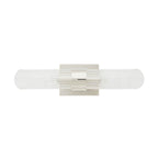Arteriors Home 49686  2 Light/polished Nickel/clear Ribbed Glass Image 2