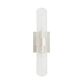 Arteriors Home 49686  2 Light/polished Nickel/clear Ribbed Glass Image 1